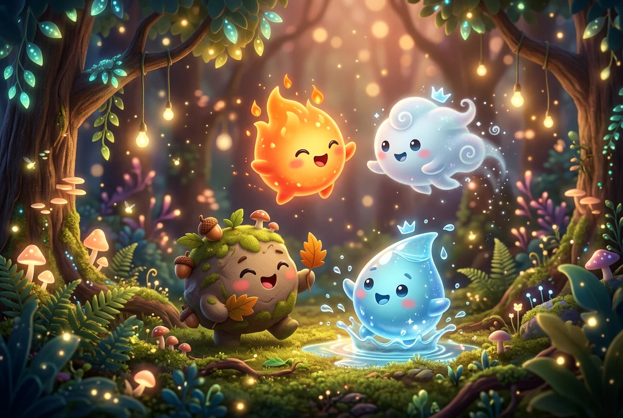 Cute Elements Magic