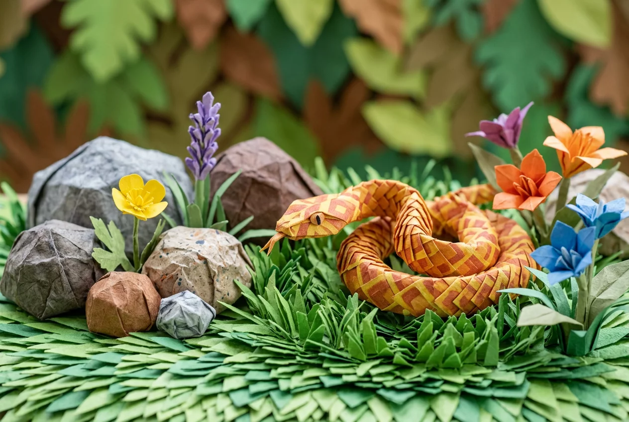 Paper Snakes Craft