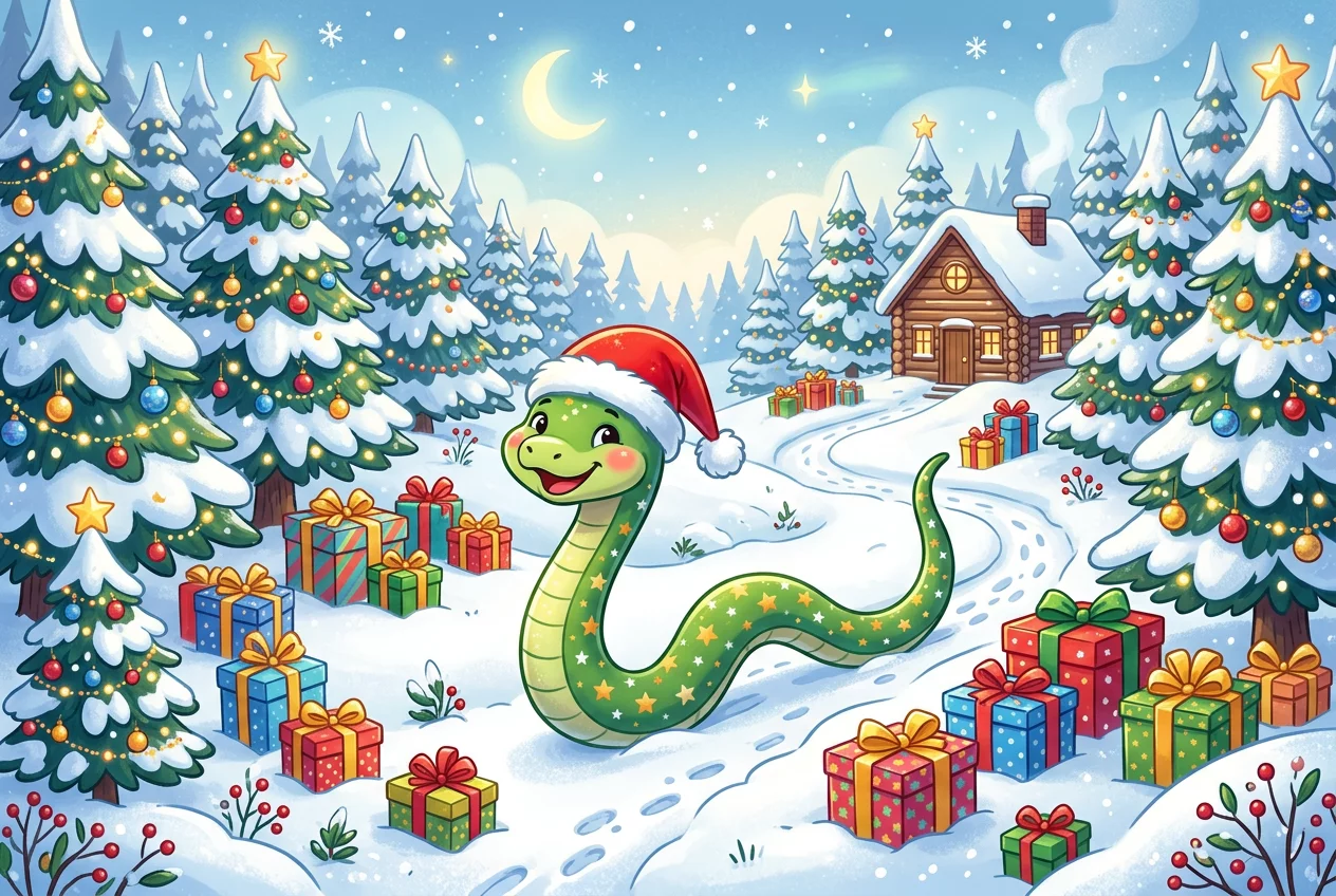 Santa Snake Journey