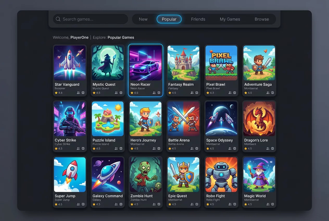 Explore Games